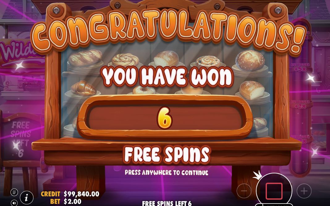 Free spins med Wild-symboler som förflyttas på hjulen varje snurr